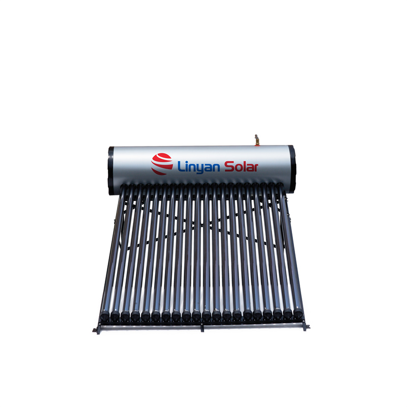 high pressure solar water heater with colour steel